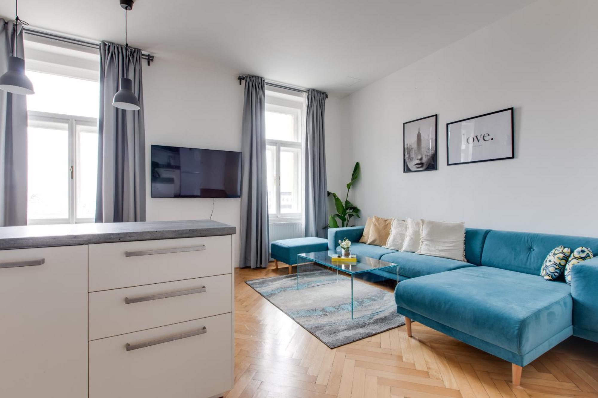 Stylish Quiet 2bds Flat Letna Park - U14 * Praga